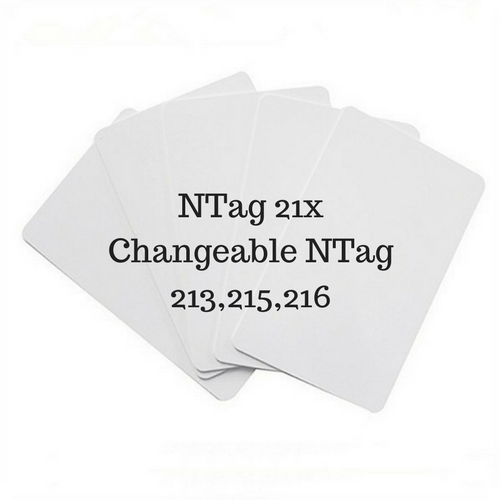 Ntag21x Magic Cards UID Changeable 213,215,216 Version Changing