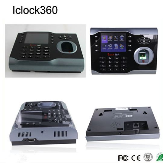 iClock360 Fingerprint Time & Attendance Terminal ZKTECO Spanish/ Arabic